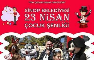 Sinop’ta 23 Nisan kutlamaları salona alındı