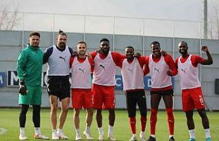 Sivasspor, Galatasaray maçı hazırlıklarına başladı