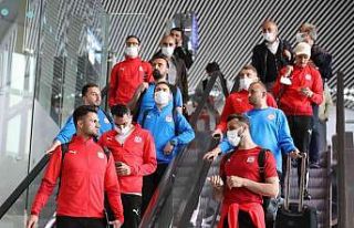 Sivasspor kafilesi İstanbul’da