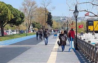 Soğuk havaların ardından güneş keyfi