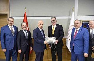 Söke Borsa Başkanı Nejat Sağel ve UPK Başkanı...