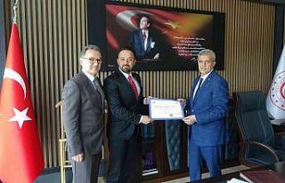 Sönmez Bustaş, Ticaret Bakanlığı AEO sertifikasını...