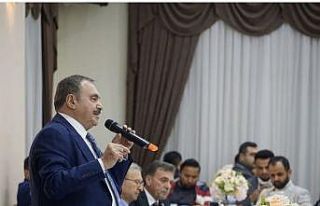 Şuhutlular Veysel Eroğlu’nun iftar davetinde bir...