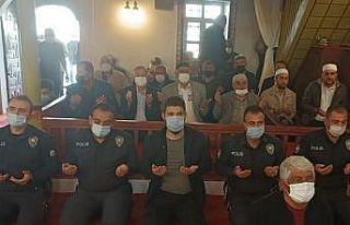 Sungurlu’da şehit polisler için mevlit okutuldu