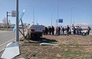 Suşehri’nde trafik kazası: 4 yaralı