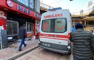 Tadilat sırasında iş kazası geçirdi