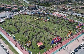 Talas’ta görülmemiş 23 Nisan coşkusu