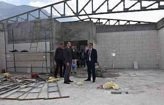 Tamamlandığında 3 bin kişiye sıcak yemek hazırlanacak