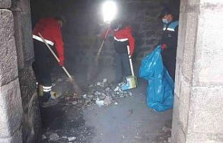 Tarihi surlarda temizlik seferberliği