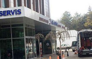 Taş fabrikasında elektrik akımına kapılan işçi...