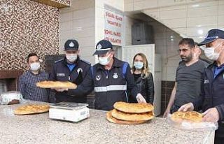 Taşova’da fırınlara denetim