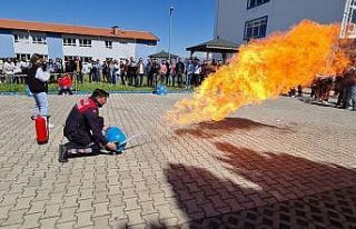 Tatbikat aksiyon filmlerini aratmadı