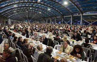 Tekirdağ’da 3 bin 500 kişilik ‘Gönül Sofrası’...