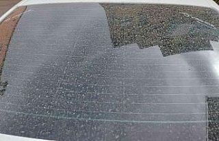 Tekirdağ’da gökten çamur yağdı