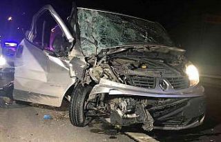 TEM’de kaza: 1 ölü 1 yaralı