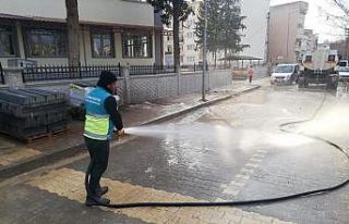 Temizlik personelinden geceli gündüzlü çalışma