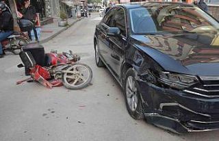 Ters yönden giden araç kazaya sebep oldu