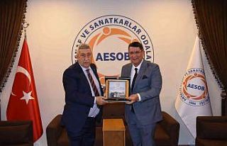 TESK Genel Başkanı Palandöken AESOB’da