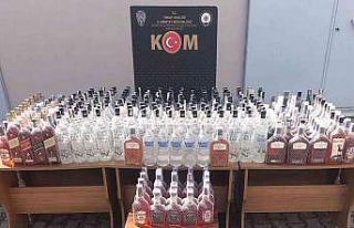Tokat’ta sahte içki operasyonu: 4 gözaltı