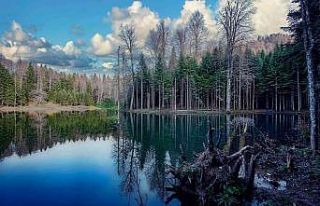 Torkul Gölü ziyaretçilerini bekliyor