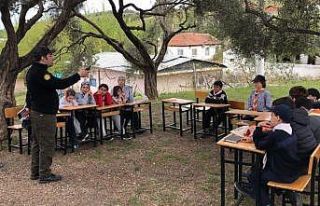 TRAC Aydın Şubesi izcilere amatör telsizciliği...