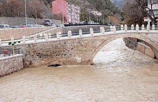 Türkiye’nin en hızlı akan çayında artan su...