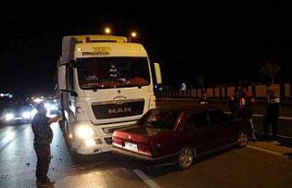 Ucuz atlatılan feci kazanın ardından sürücülerin...