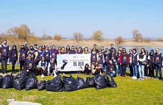 Uludağ Elektrik ve Yeşim, leyleklerin göç yollarını...