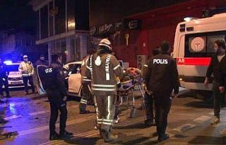 Ümraniye’de hız kazayı beraberinde getirdi: 1...