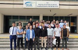 Üniversite öğrencilerinden SGK’ya teknik gezi
