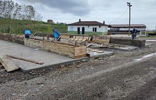 Ünye’de hayvan pazarı yenileniyor