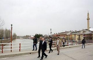 Vali Epcim, Arpalı’da yatırım alanlarını dolaştı...