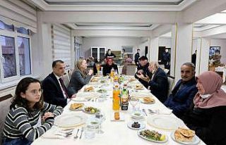 Vali Taşbilek şehit aileleri ve gazilerle iftar...
