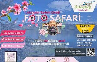 Van’da ‘1. Akdamar Badem Çiçeği Foto Safari’...