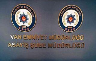 Van’da 70 bin TL’lik hırsızlık