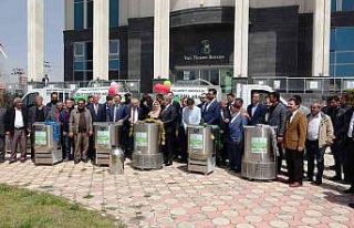 VANTB’de süt tankı teslim töreni