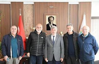 Veteran Masatenisi Federasyonu’ndan Ceylan’a ziyaret