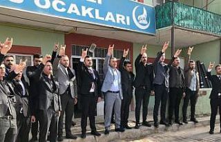 Yahyalı Ülkü Ocakları’nda bayrak değişimi