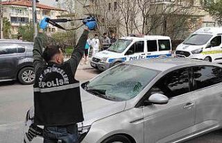 Yola ilk adımını attığı esnada otomobilin çarptığı...