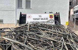 Yozgat’ta kablo hırsızlığı iddiasıyla 2 şüpheli...