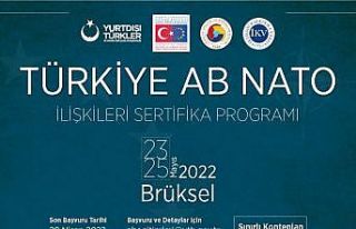 YTB’den Türkiye-AB-NATO ilişkileri sertifikalı...
