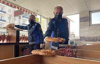 Zabıtadan pide ve gramaj denetimi