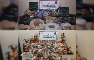 Zonguldak’ta 5 ayrı işyerini soyan 3 şüpheliden...