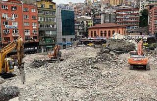 Zonguldak’taki Merkez Çarşısı tarih oldu