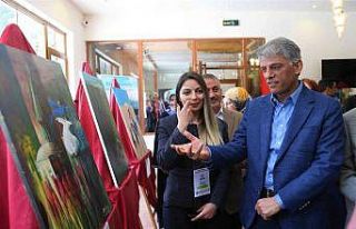10 ülkeden gelen ressamlar Ilgaz Dağı’nda buluştu:...