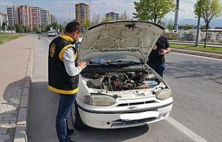 17 yıl önce çalınan motosiklet bulundu