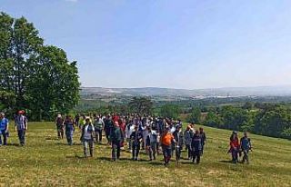 19 Mayıs doğa yürüyüşü ile başladı