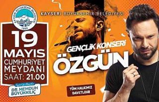 19 Mayıs’ta Özgün Kayserililerle buluşacak