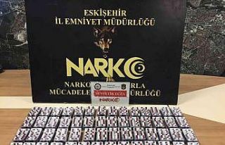 3 bin 136 uyuşturucu hap Eskişehir’e girmeden...