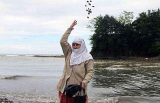 45. Uluslararası Giresun Aksu Festivalinde gelenekler...